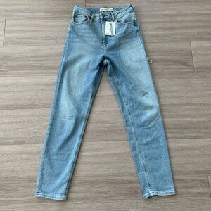 ASOS High Rise Full Length Denim Jean